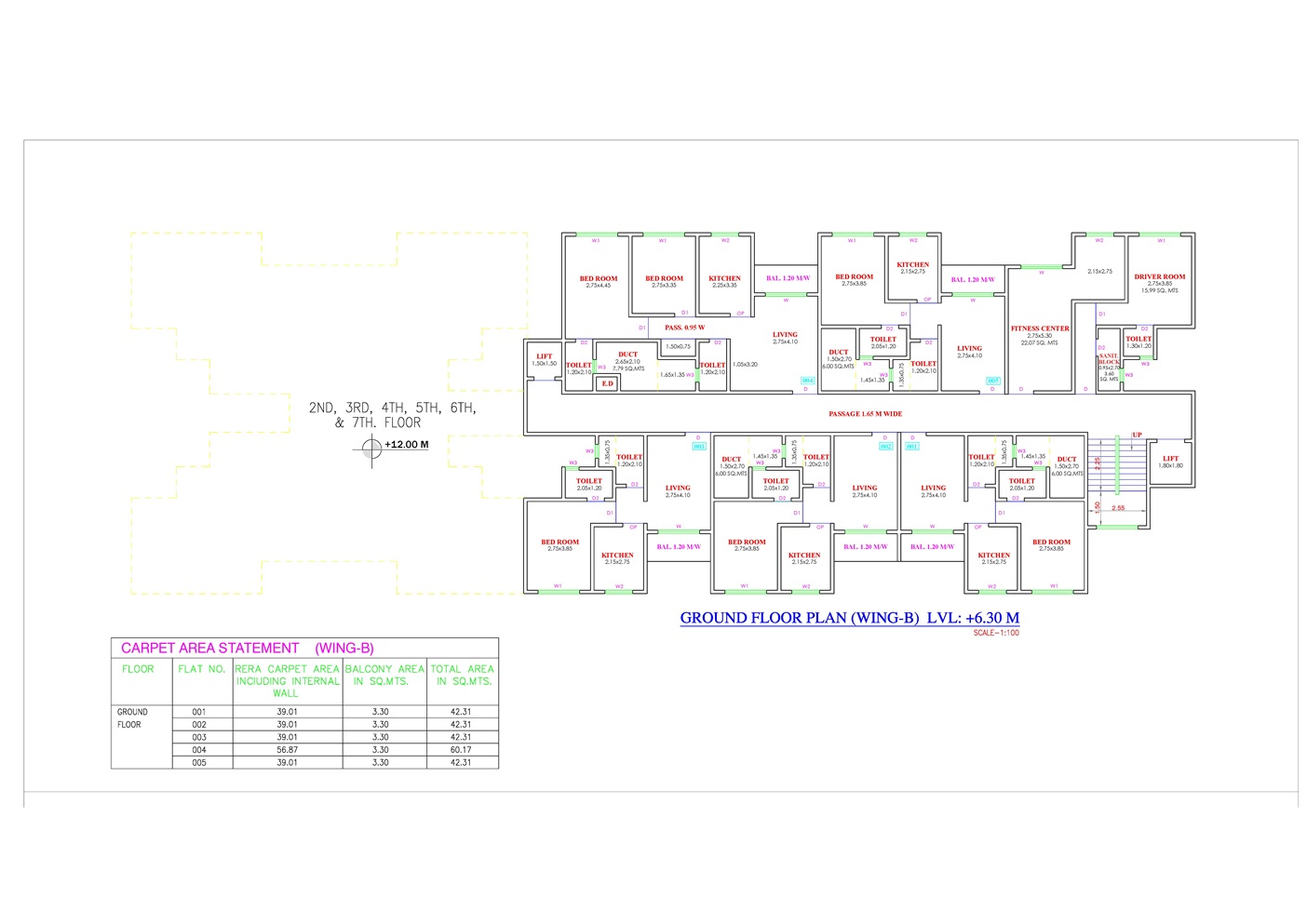 GROUND FLOOR PLAN (WING-B) (6)-page-001