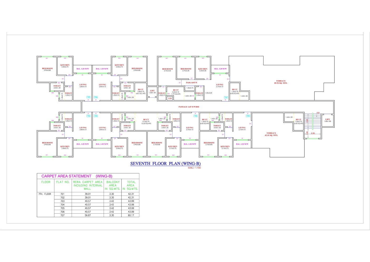 SEVENTH FLOOR PLAN (WING-B) (1)-page-001